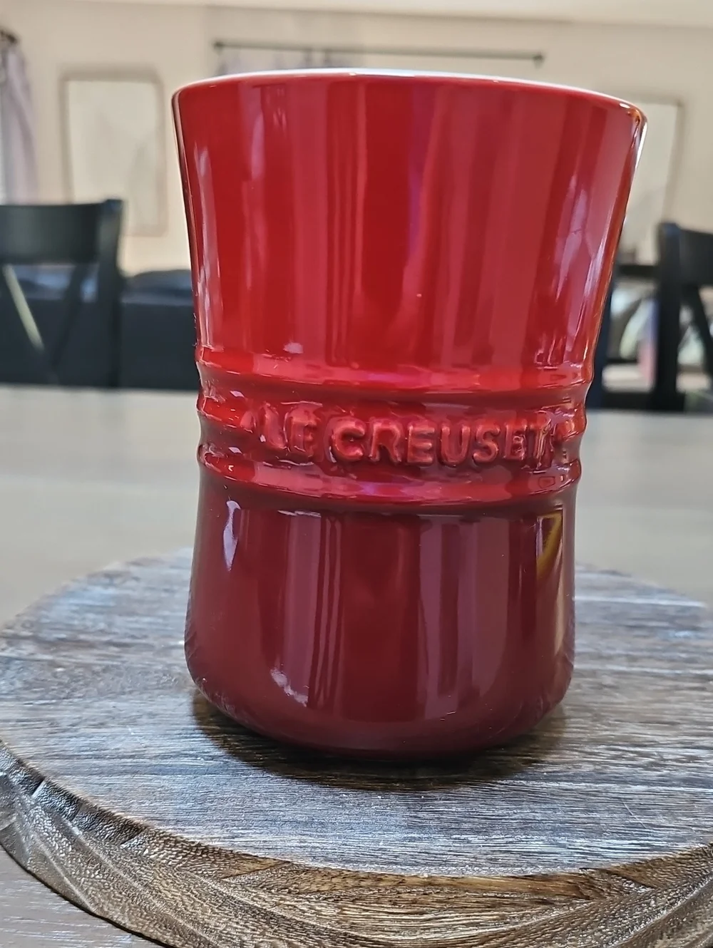Le Creuset Ombre Red Ceramic Utensil Holder